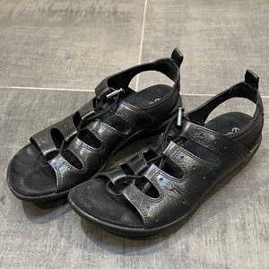Ecco Black Women's Sandals